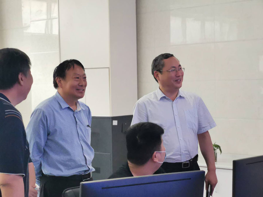 刘健局长到金明寓医院调研医养新模式
